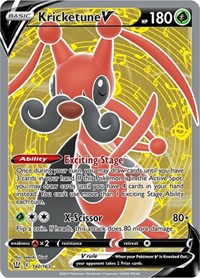 Kricketune V (Full Art) [SWSH05: Battle Styles] - Deck Out Gaming
