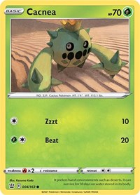 Cacnea [SWSH05: Battle Styles] Reverse Holofoil - Deck Out Gaming