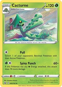 Cacturne [SWSH05: Battle Styles] Reverse Holofoil - Deck Out Gaming