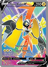 Tapu Koko V (Full Art) [SWSH05: Battle Styles] - Deck Out Gaming