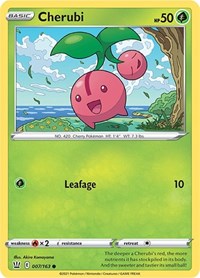 Cherubi [SWSH05: Battle Styles] Reverse Holofoil - Deck Out Gaming