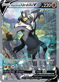 Rapid Strike Urshifu V (Alternate Full Art) [SWSH05: Battle Styles] - Deck Out Gaming