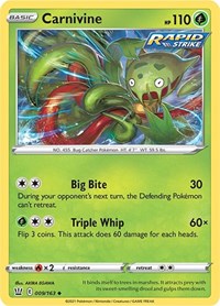 Carnivine [SWSH05: Battle Styles] Reverse Holofoil - Deck Out Gaming