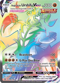 Single Strike Urshifu VMAX (Secret) [SWSH05: Battle Styles] - Deck Out Gaming