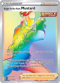 Single Strike Style Mustard (Secret) [SWSH05: Battle Styles] - Deck Out Gaming