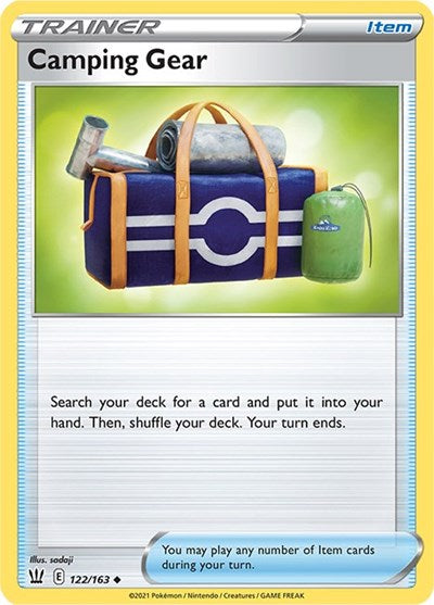 Camping Gear [SWSH05: Battle Styles] Reverse Holofoil - Deck Out Gaming