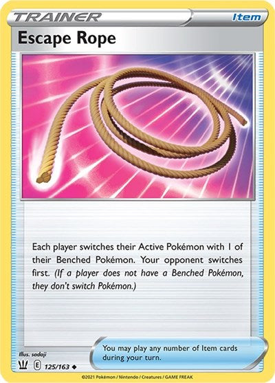 Escape Rope [SWSH05: Battle Styles] Reverse Holofoil - Deck Out Gaming
