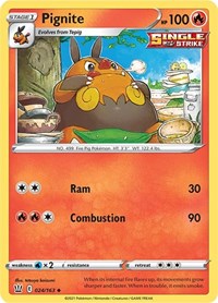 Pignite [SWSH05: Battle Styles] Reverse Holofoil - Deck Out Gaming
