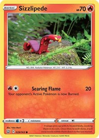Sizzlipede [SWSH05: Battle Styles] Reverse Holofoil - Deck Out Gaming
