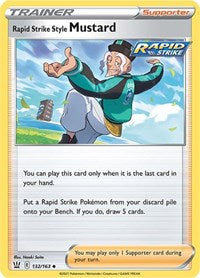 Rapid Strike Style Mustard [SWSH05: Battle Styles] - Deck Out Gaming