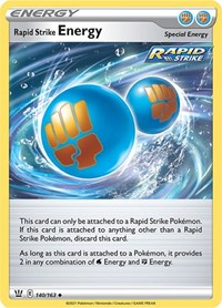 Rapid Strike Energy [SWSH05: Battle Styles] Reverse Holofoil - Deck Out Gaming