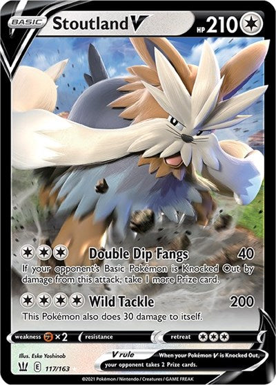 Stoutland V [SWSH05: Battle Styles] - Deck Out Gaming
