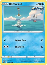 Remoraid [SWSH05: Battle Styles] Reverse Holofoil - Deck Out Gaming