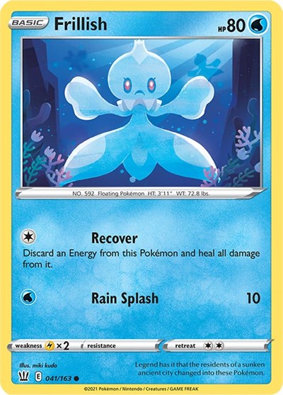 Frillish [SWSH05: Battle Styles] Reverse Holofoil - Deck Out Gaming