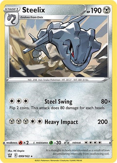 Steelix [SWSH05: Battle Styles] Reverse Holofoil - Deck Out Gaming