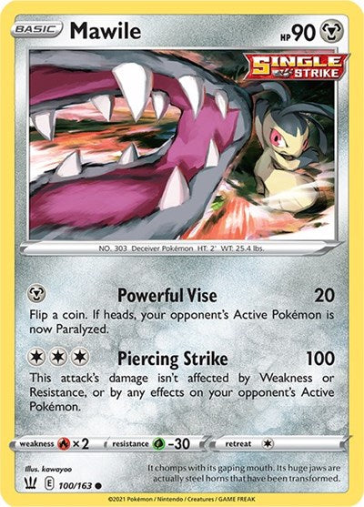 Mawile [SWSH05: Battle Styles] Reverse Holofoil - Deck Out Gaming
