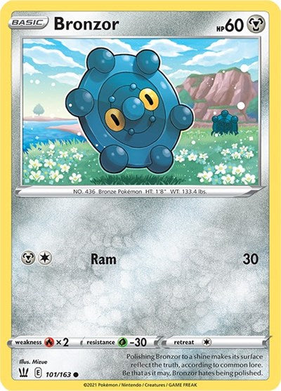 Bronzor [SWSH05: Battle Styles] Reverse Holofoil - Deck Out Gaming