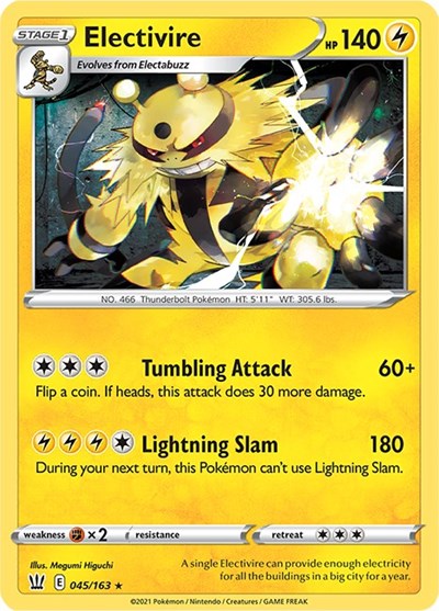 Electivire [SWSH05: Battle Styles] - Deck Out Gaming