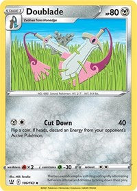 Doublade [SWSH05: Battle Styles] Reverse Holofoil - Deck Out Gaming
