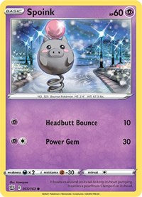 Spoink [SWSH05: Battle Styles] Reverse Holofoil - Deck Out Gaming