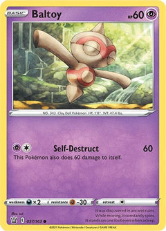 Baltoy [SWSH05: Battle Styles] Reverse Holofoil - Deck Out Gaming