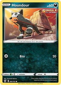 Houndour [SWSH05: Battle Styles] Reverse Holofoil - Deck Out Gaming