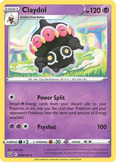 Claydol [SWSH05: Battle Styles] - Deck Out Gaming