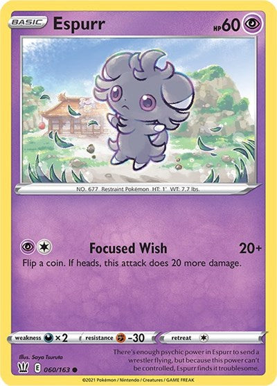 Espurr [SWSH05: Battle Styles] - Deck Out Gaming