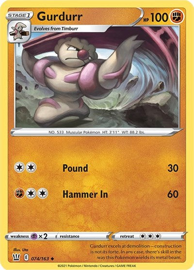 Gurdurr (74) [Battle Styles] - Deck Out Gaming