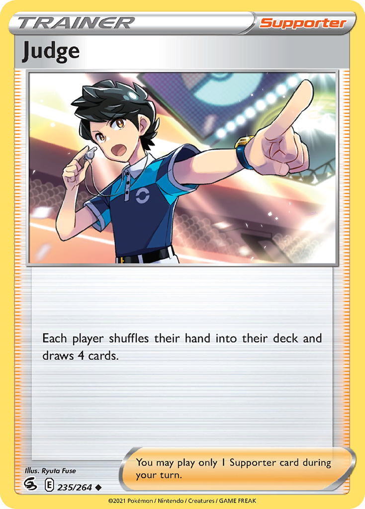 Judge  (235/264) [Sword & Shield: Fusion Strike] Reverse Holofoil - Deck Out Gaming