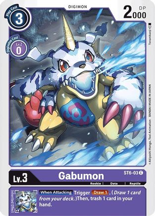 Gabumon (ST6-03) [Starter Deck 06: Venomous Violet]