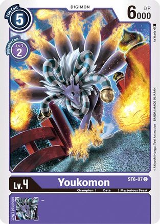 Youkomon (ST6-07) [Starter Deck 06: Venomous Violet]