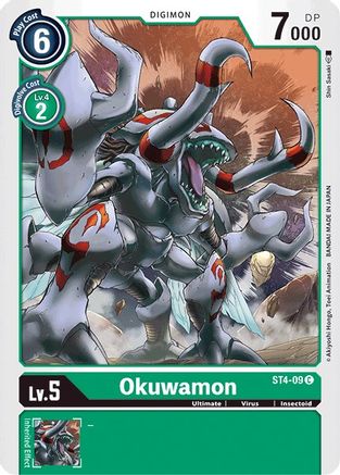 Okuwamon (ST4-09) [Starter Deck 04: Giga Green]