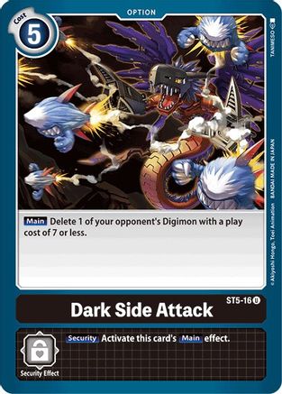 Dark Side Attack (ST5-16) [Starter Deck 05: Machine Black]