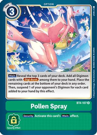Pollen Spray (BT4-107) [Great Legend]