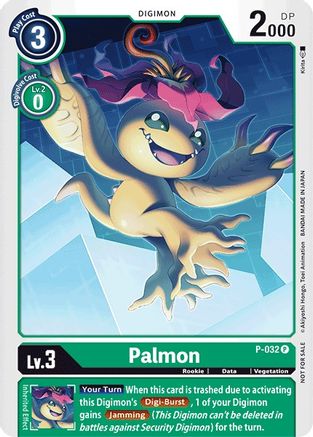 Palmon - P-032 (P-032) [Digimon Promotion Cards] Foil