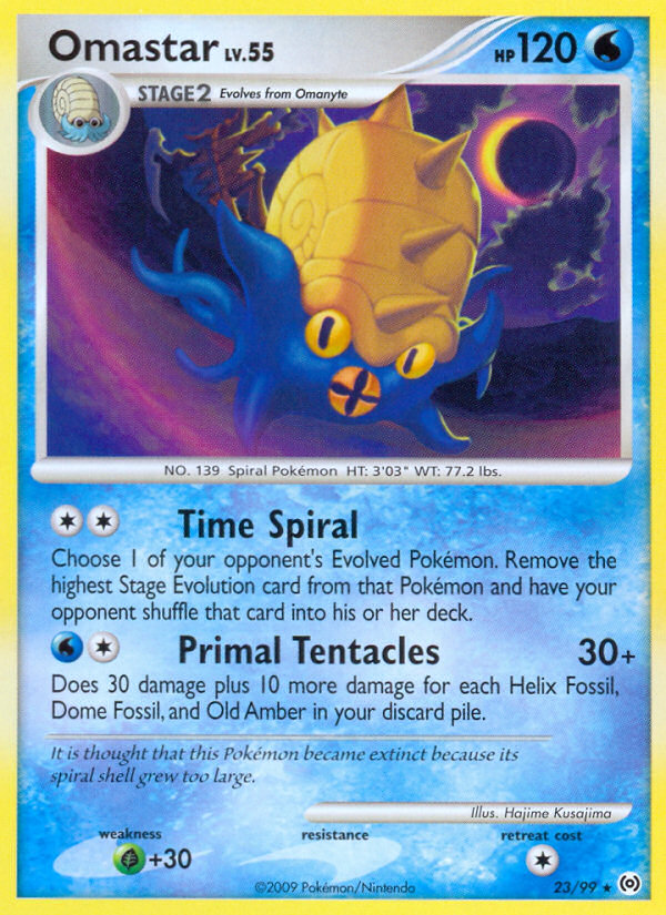 Omastar (23) [Arceus] Reverse Holofoil - Deck Out Gaming