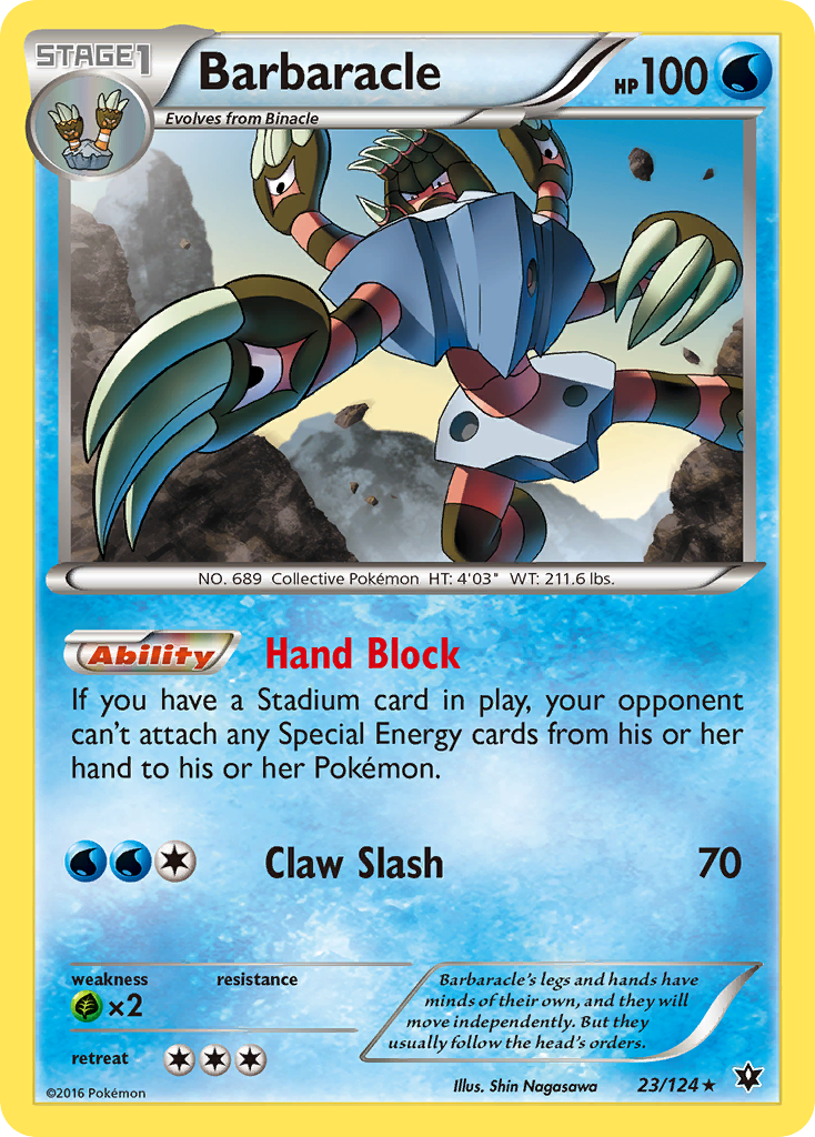 Barbaracle (23) [XY - Fates Collide] - Deck Out Gaming