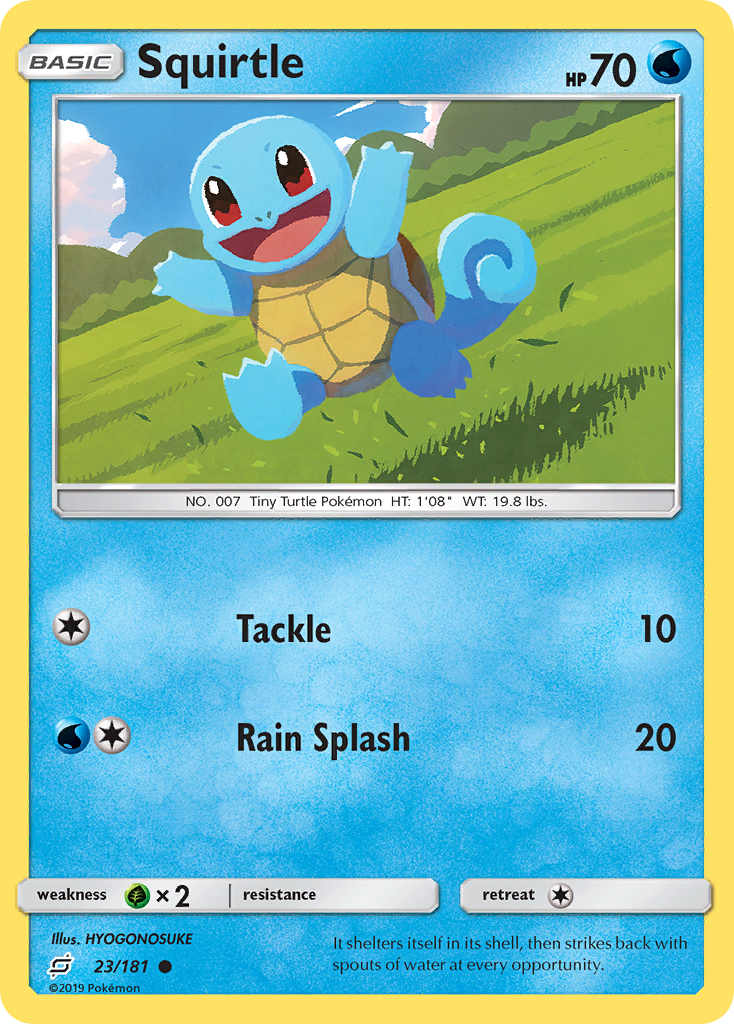 Squirtle (23/181) [Sun & Moon: Team Up] - Deck Out Gaming