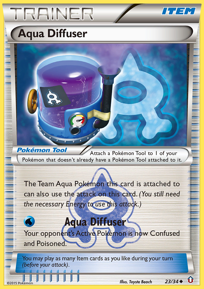 Aqua Diffuser (23) [Double Crisis] Reverse Holofoil - Deck Out Gaming