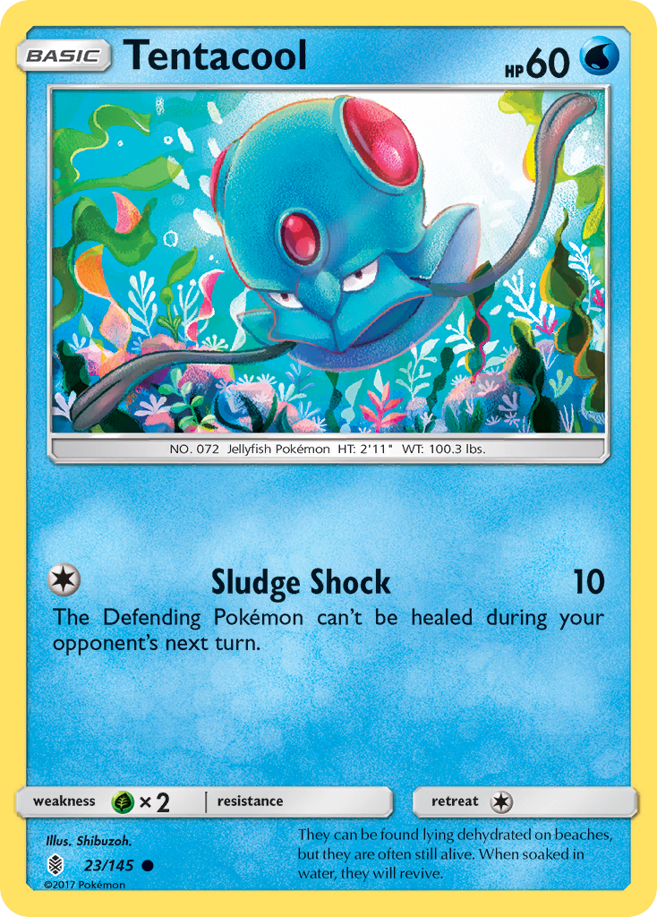 Tentacool (23) [SM - Guardians Rising] - Deck Out Gaming