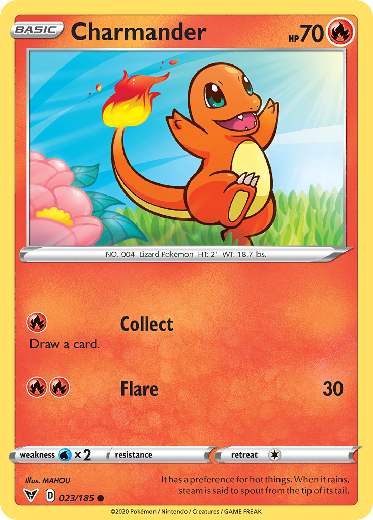Charmander [SWSH04: Vivid Voltage] Reverse Holofoil - Deck Out Gaming