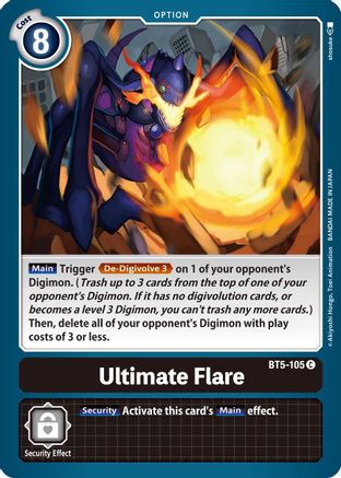 Ultimate Flare (BT5-105) [Battle of Omni]