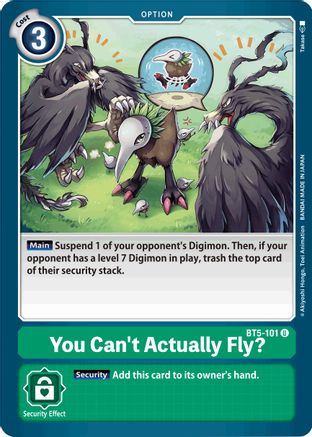 You Can't Actually Fly? (BT5-101) [Battle of Omni]