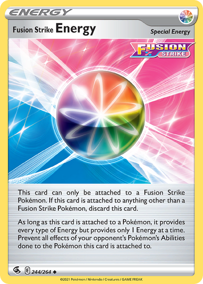 Fusion Strike Energy (244/264) [Sword & Shield: Fusion Strike] Reverse Holofoil
