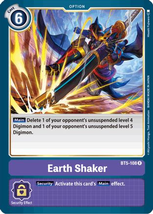 Earth Shaker (BT5-108) [Battle of Omni]