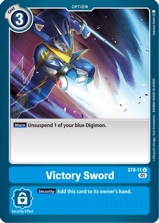 Victory Sword (ST8-11) [Starter Deck 08: Ulforce Veedramon]