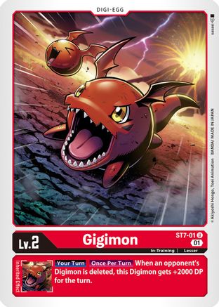 Gigimon (ST7-01) [Starter Deck 07: Gallantmon]