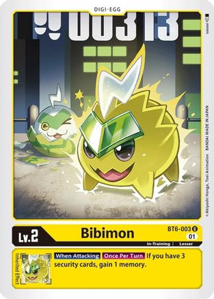 Bibimon (BT6-003) [Double Diamond]