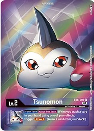 Tsunomon (Box Topper) (BT6-006) [Double Diamond] Foil